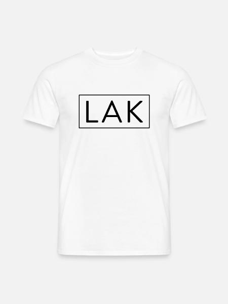 LAK - Männer T-Shirt - Weiß