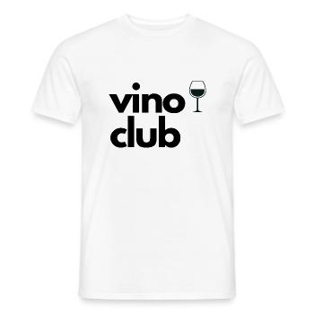 Vino club - Wein - Männer T-Shirt - Weiß - Vorne - AI Model Male 178 dark (178cm)