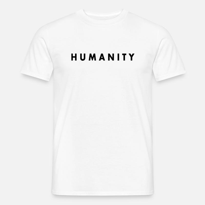 Humanity - Men's T-Shirt - white