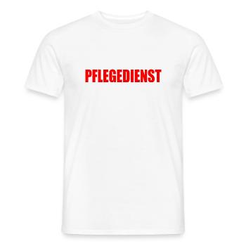 Allaitement - T-shirt homme - blanc - Devant - AI Model Male 178 dark (178cm)