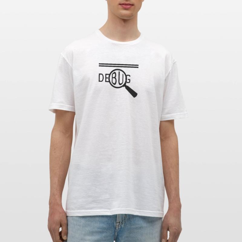 programierer Dev nerd php c c debug coding coder Men's T-Shirt