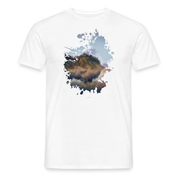 Landschaft - Männer T-Shirt - Weiß - Vorne - AI Model Male 178 dark (178cm)