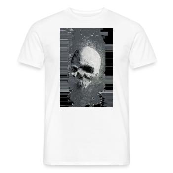 skull bug - T-shirt homme - blanc - Devant - AI Model Male 178 dark (178cm)