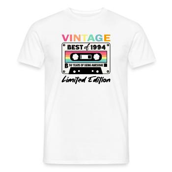 Best of 1994 - 30th Anniversary Limited Edition - T-shirt homme - blanc - Devant - AI Model Male 178 dark (178cm)