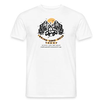 Kurierdienst Mitarbeiter - Männer T-Shirt - Weiß - Vorne - AI Model Male 178 dark (178cm)