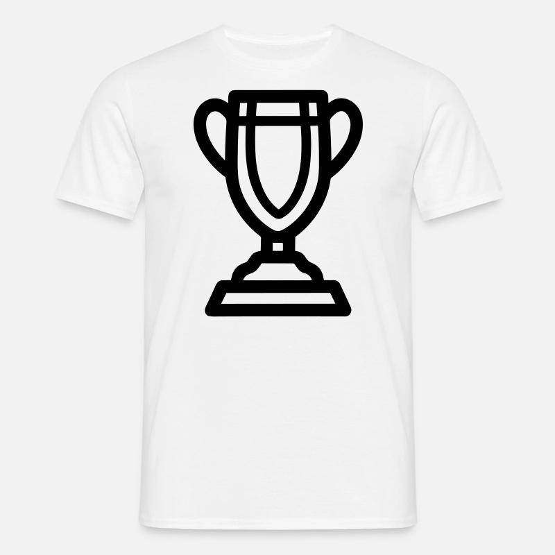 Trophäe - Männer T-Shirt - Weiß