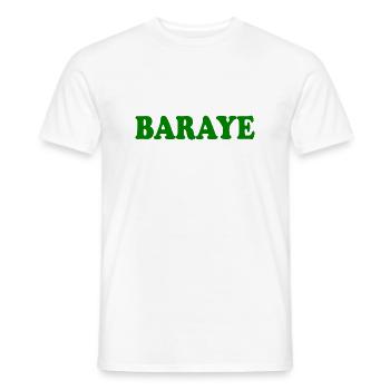 Baraye - Männer T-Shirt - Weiß - Vorne - AI Model Male 178 dark (178cm)