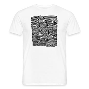Koi carp - Men's T-Shirt - white - Front - AI Model Male 178 dark (178cm)