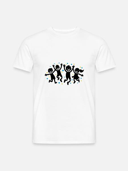 Kinder Freude Kindergarten - Männer T-Shirt - Weiß