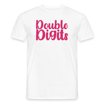 Cadeau de 10e anniversaire, 10 ans, pour garçons et filles - T-shirt homme - blanc - Devant - AI Model Male 178 dark (178cm)