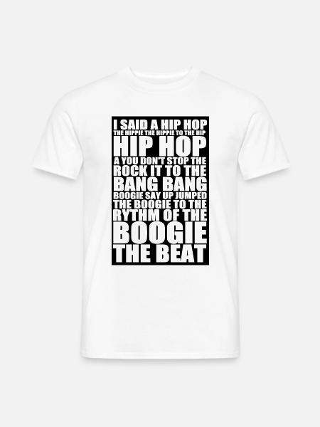 hiphop_delight - Männer T-Shirt - Weiß