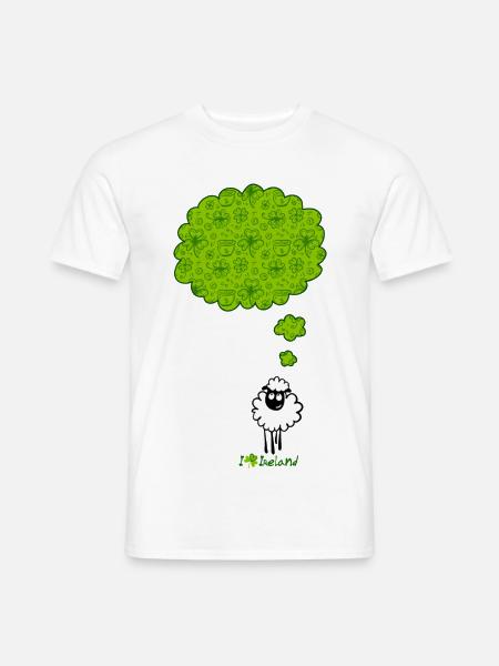 Traum von Irland - Männer T-Shirt - Weiß