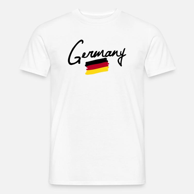 germany - Männer T-Shirt - Weiß