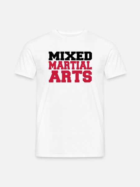 Mixed Martial Arts - Männer T-Shirt - Weiß