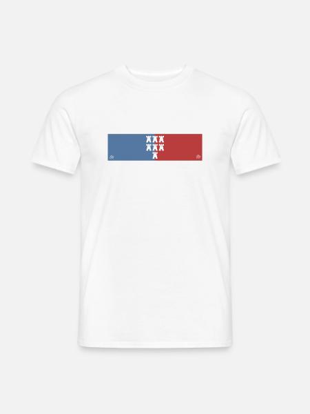 Pongratz Design | Moderne siebenbürgische Mode - Männer T-Shirt - Weiß