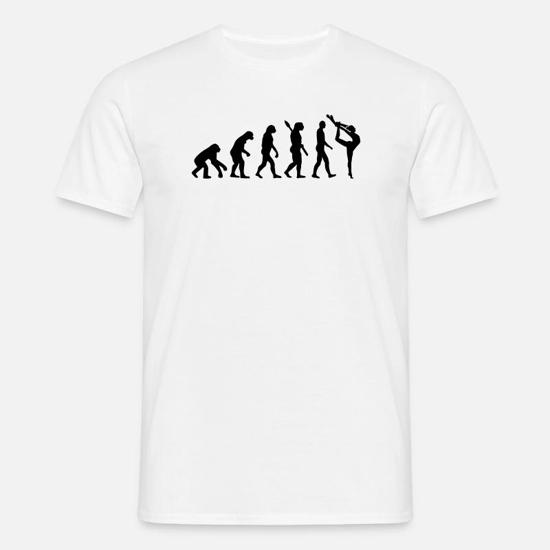 Evolution Gymnastics - Men's T-Shirt - white