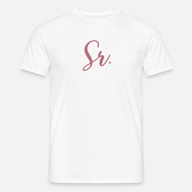Sr. Verlobungsgeschenk Bräutigam wird Hochzeitsfeier - Männer T-Shirt - Weiß