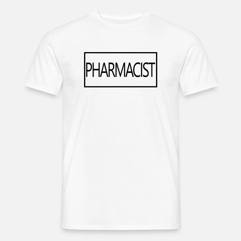 Apotheker Stolzer Absolvent des Apothekerstudiums - Männer T-Shirt - Weiß
