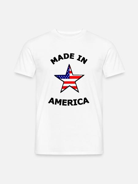 The dear Americans - Men's T-Shirt - white