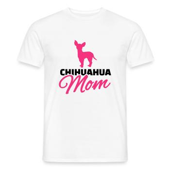 Chihuahua - Männer T-Shirt - Weiß - Vorne - AI Model Male 178 dark (178cm)