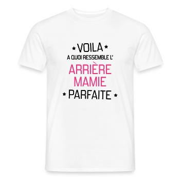 Großmütter / Oma / Mami / Großmutter / Mamy - Männer T-Shirt - Weiß - Vorne - AI Model Male 178 dark (178cm)