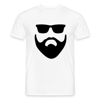 Bart - Männer T-Shirt - Weiß - Vorne - AI Model Male 178 dark (178cm)