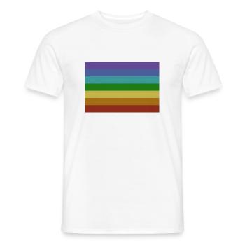 Pace flag - Men's T-Shirt - white - Front - AI Model Male 178 dark (178cm)