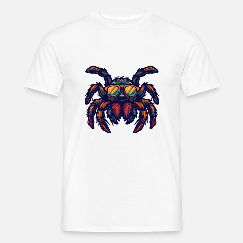 Spinne Tarantula Tier - Männer T-Shirt - Weiß