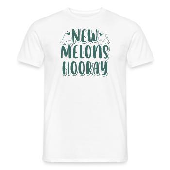 New Boobs Surgery Recovery Congratulation - Men's T-Shirt - white - Front - AI Model Male 178 dark (178cm)