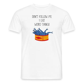 Surströmming Scandinavia Sweden Vikings - Men's T-Shirt - white - Front - AI Model Male 178 dark (178cm)