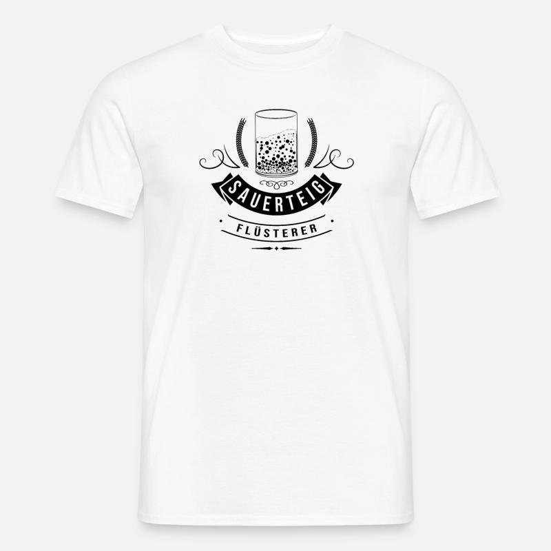 Baking Baker Sourdough Bread Master - Men's T-shirt - white