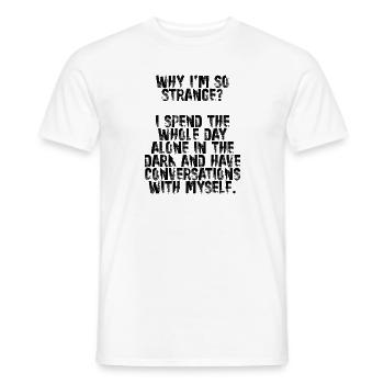 Schweißer Schweißen Schweißerhelm - Männer T-Shirt - Weiß - Vorne - AI Model Male 178 dark (178cm)