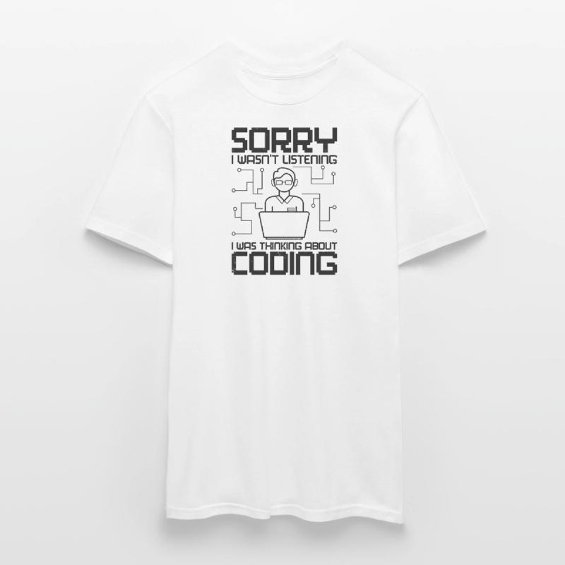 Programmeurs logiciels Web Coder Coding développeur T-shirt Homme