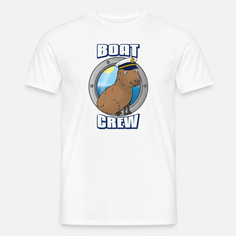 Boot Crew - Männer T-Shirt - Weiß