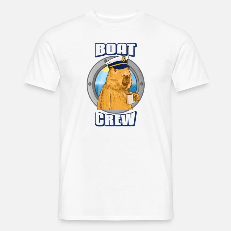 Boot Crew - Männer T-Shirt - Weiß