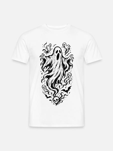 Geister - Männer T-Shirt - Weiß