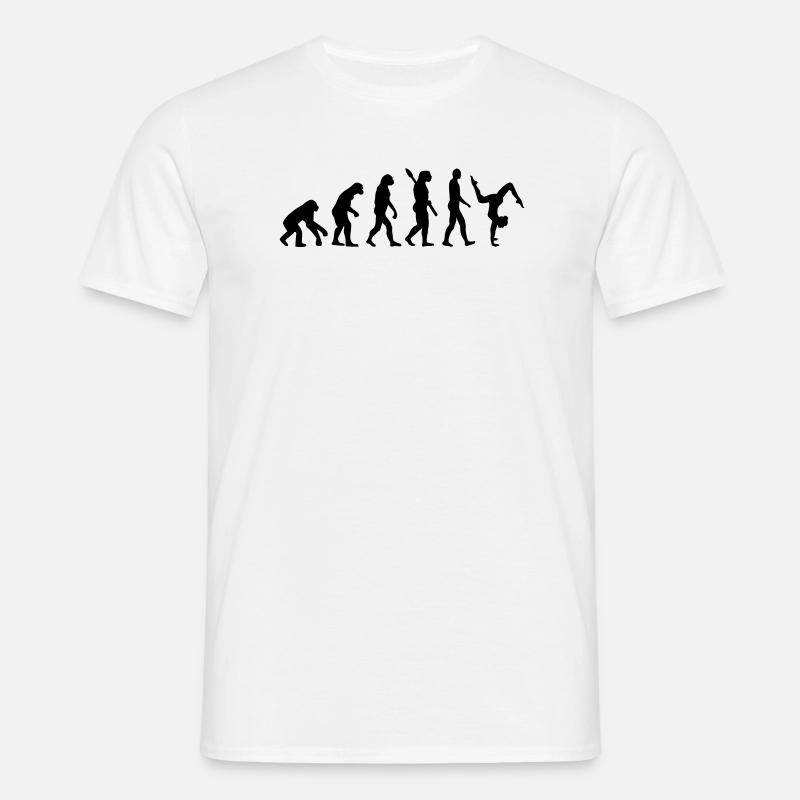 Evolution Gymnastics - Men's T-Shirt - white