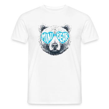 Klein Bär - Männer T-Shirt - Weiß - Vorne - AI Model Male 178 dark (178cm)
