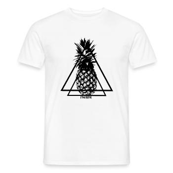 Pineapple - Männer T-Shirt - Weiß - Vorne - AI Model Male 178 dark (178cm)