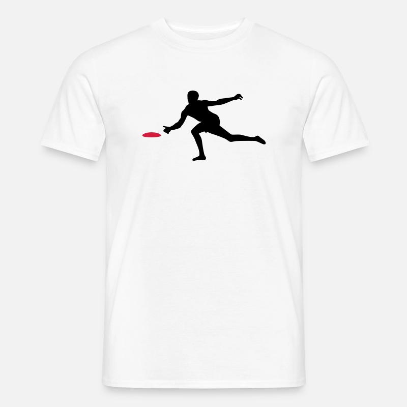 Discgolf - Männer T-Shirt - Weiß