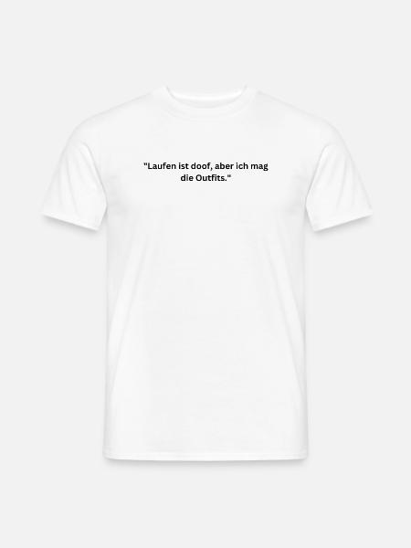 T-Shirt Unisex - Männer T-Shirt - Weiß