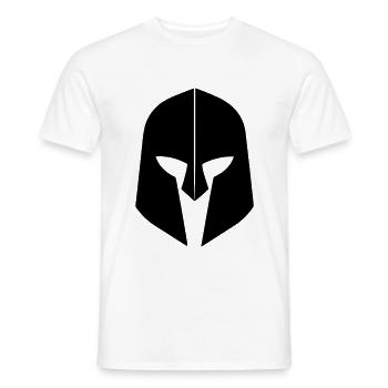 Sparta Spartanischer Krieger - Männer T-Shirt - Weiß - Vorne - AI Model Male 178 dark (178cm)