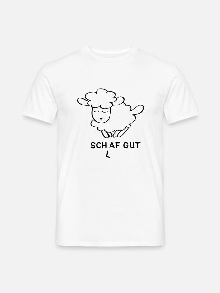 (l)af gut - Männer T-Shirt - Weiß