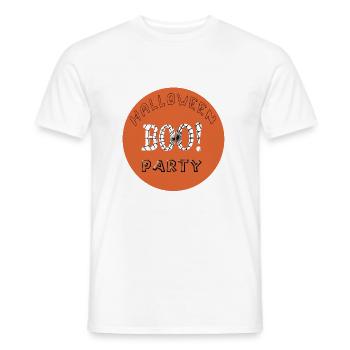 Joyeux halloween 2022 boo fantome halloween - T-shirt homme - blanc - Devant - AI Model Male 178 dark (178cm)