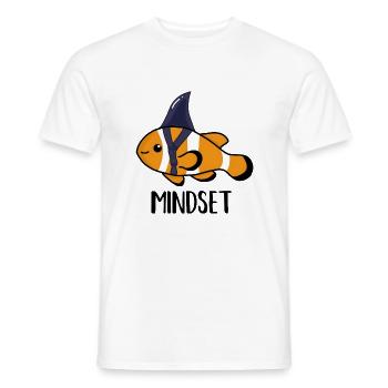 Clownfish, Motivational Mindset - Men's T-Shirt - white - Front - AI Model Male 178 dark (178cm)