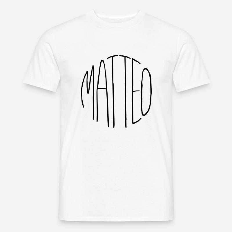 Matteo - T-shirt uomo - bianco