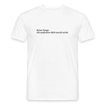 Psychologe in Ausbildung - Männer T-Shirt - Weiß - Vorne - AI Model Male 178 dark (178cm)