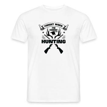 Jäger Schießen Wildtiere Jagd - Männer T-Shirt - Weiß - Vorne - AI Model Male 178 dark (178cm)