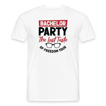 Bachelor Liquor Freedom Tour Bachelor Party - Männer T-Shirt - Weiß - Vorne - AI Model Male 178 dark (178cm)