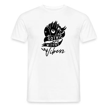 Divination gothique Fortune Telling Witch Crystal - T-shirt homme - blanc - Devant - AI Model Male 178 dark (178cm)